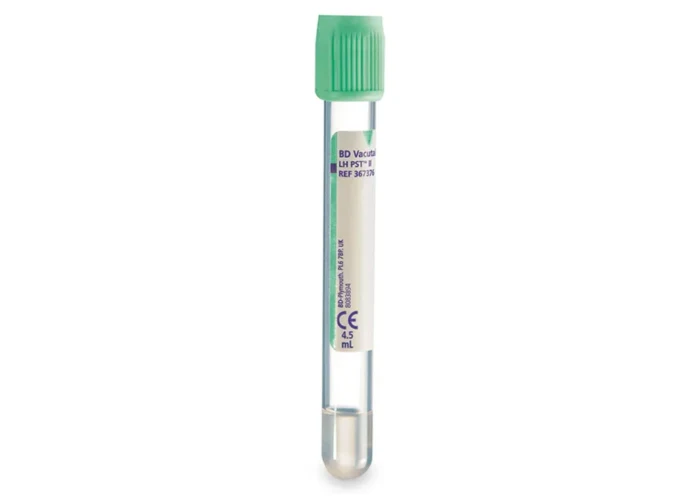 Vacutainer® Lithium-Heparin, hellgrün - mit Trenngel 4.5ml - 100 Stück